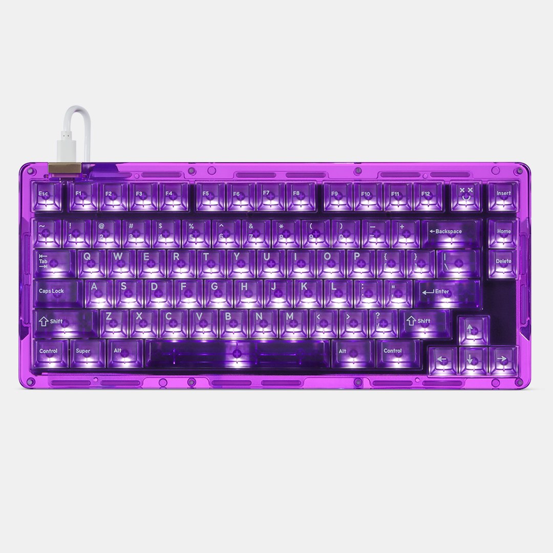 

IDOBAO ID80 Atomic Purple Keyboard – Drop Exclusive
