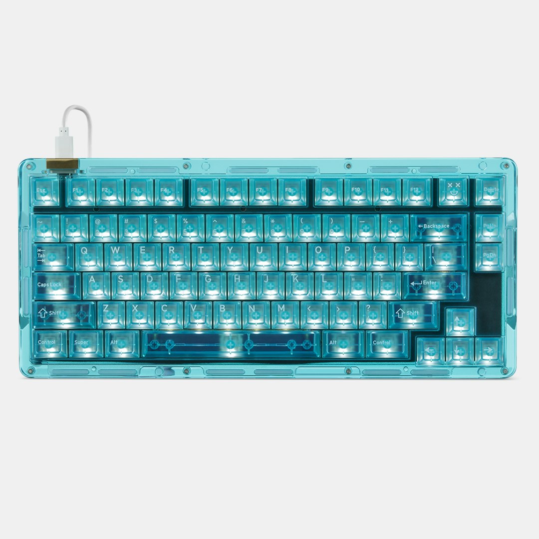 

IDOBAO ID80 Blue Ice Keyboard - Drop Exclusive