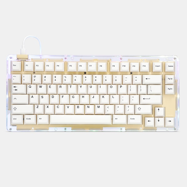 IDOBAO ID80 Crystal Gasket Keyboard Kit | 75% Custom Layout