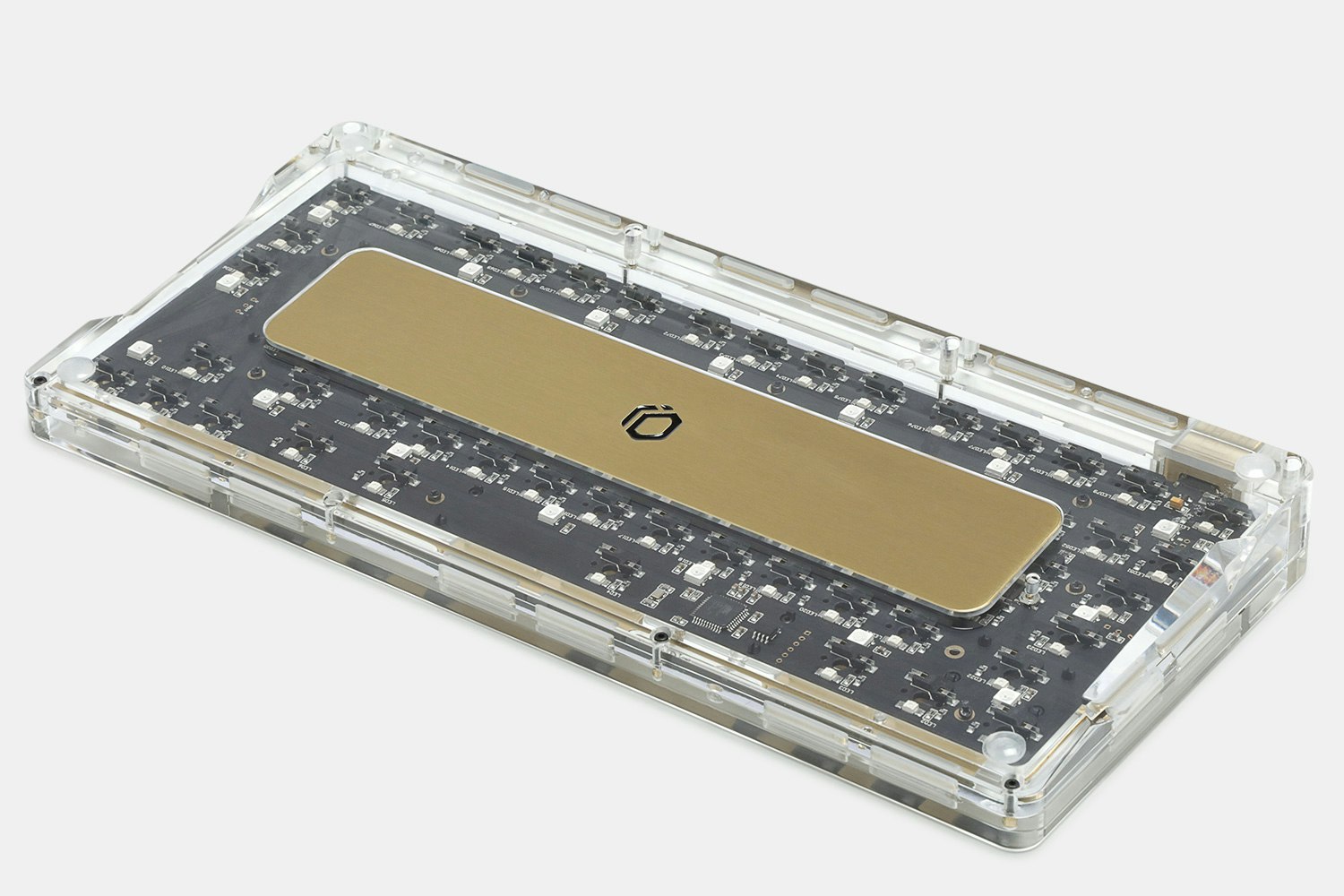 IDOBAO ID80 Crystal Gasket Barebones Keyboard Kit