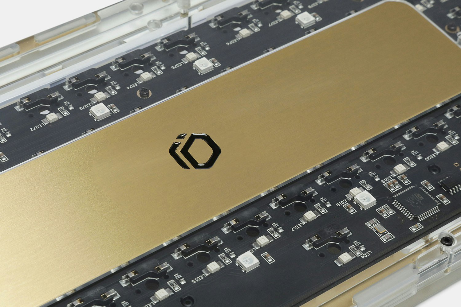 IDOBAO ID80 Crystal Gasket Barebones Keyboard Kit