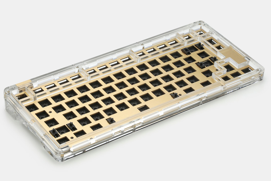 IDOBAO ID80 Crystal Gasket Barebones Keyboard Kit