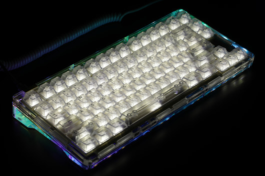 IDOBAO ID80 Arctic Crystal Keyboard – Drop Exclusive