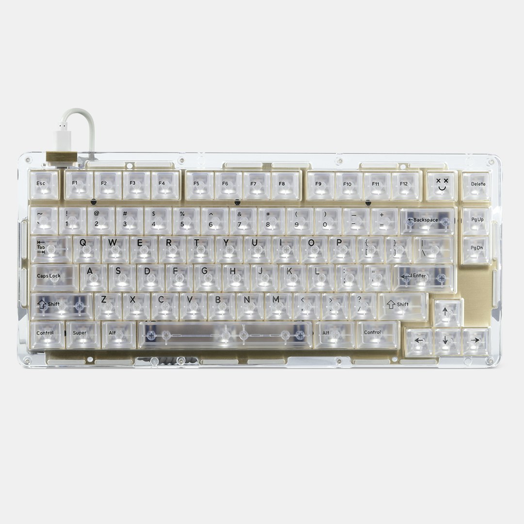 

IDOBAO ID80 Arctic Crystal Keyboard – Drop Exclusive