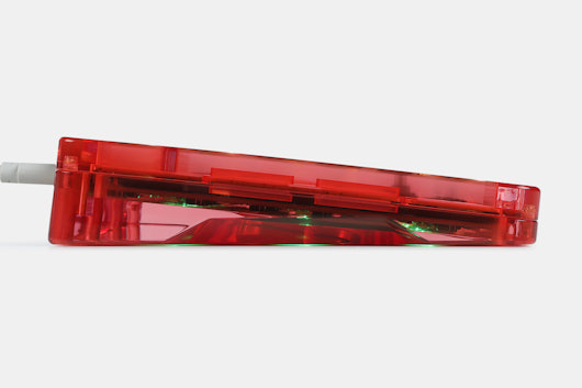 IDOBAO ID80 Red Crystal Gasket Barebones Keyboard