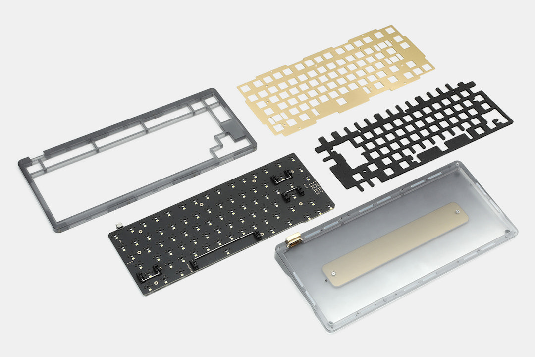 IDOBAO ID80 Smokey Polycarbonate Gasket Barebones Kit