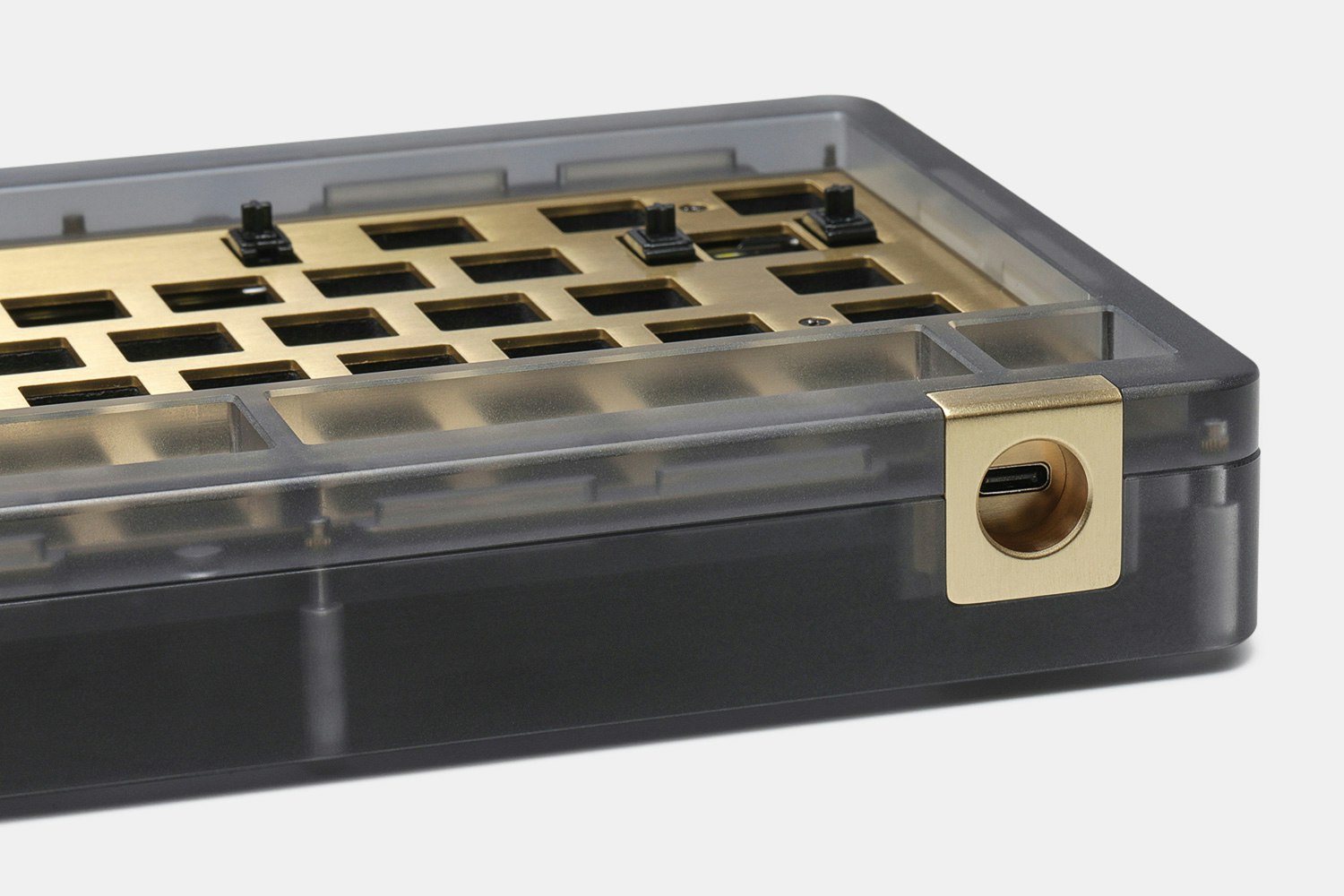 IDOBAO ID80 Smokey Polycarbonate Gasket Barebones Kit