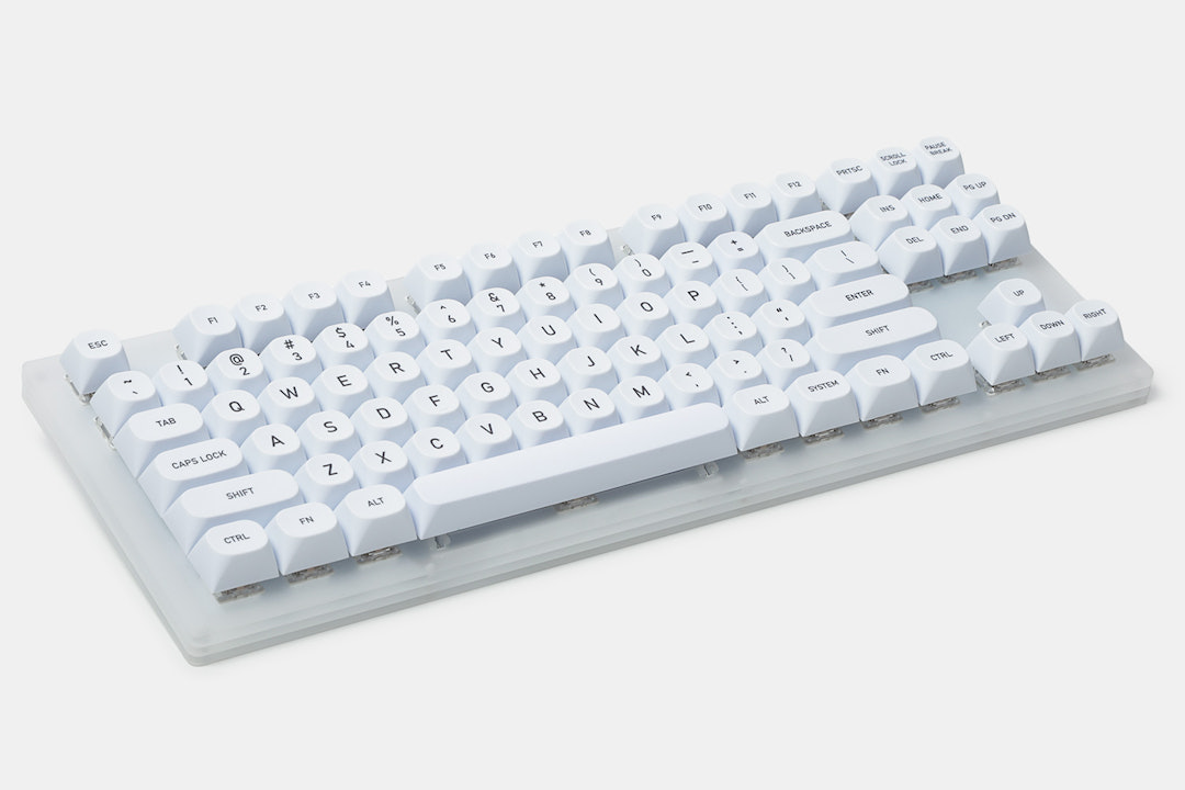 IDOBAO MA Monochrome PBT Dye-Subbed Keycap Set