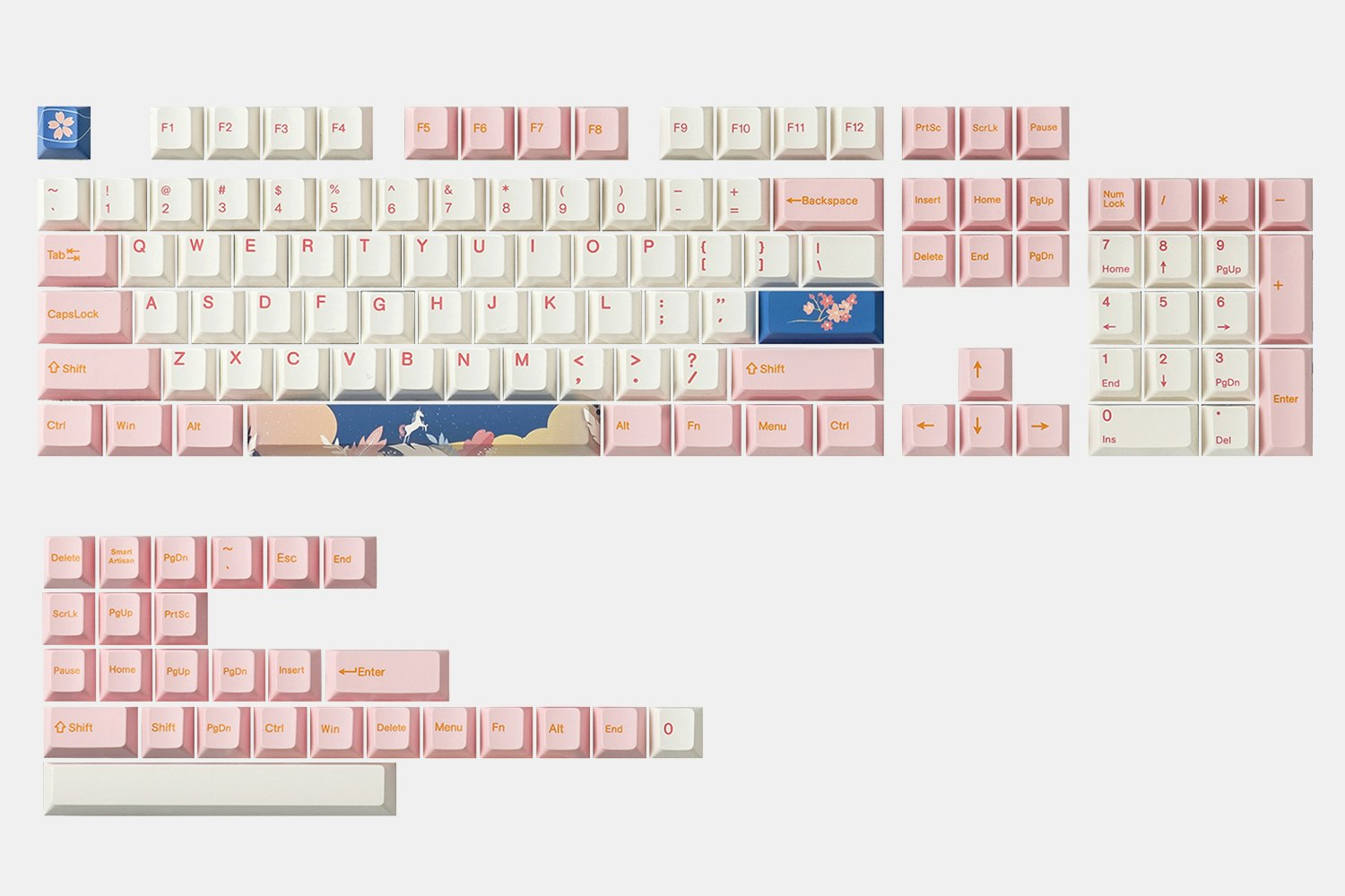 IDOBAO PBT OEM Profile Keycap Collection