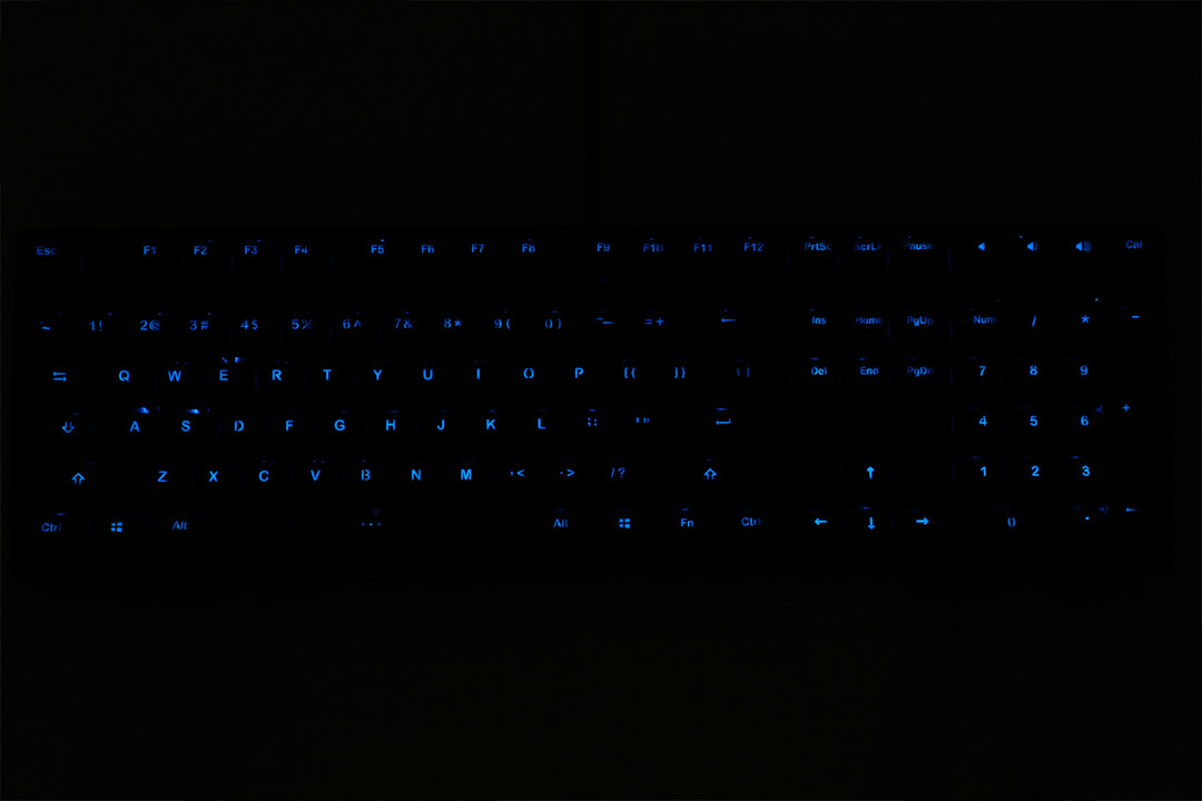IKBC TD108 Blue LED Backlit Mechanical Keyboard