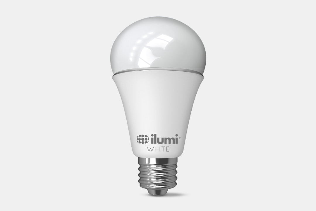 ilumi Ajustable White A19 LED Smart Light Bulb