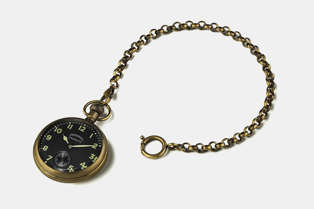 Ingersoll Trenton Mechanical Pocket Watch
