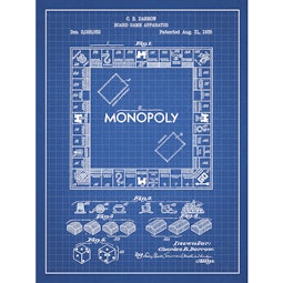 Monopoly – Blue Grid