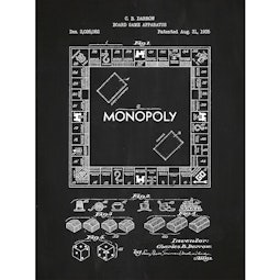 Monopoly – Chalkboard