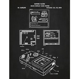 Pokemon Patent Print – Chalkboard