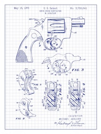 Inked and Screened Firearm Prints
