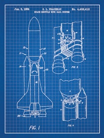 Space Shuttle - G.L. Pragenau - 1984 - 4,452,412