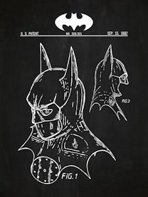 Batman Mask Patent