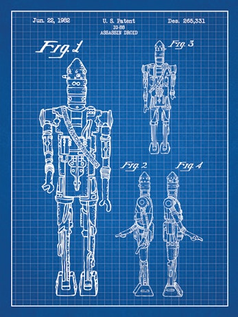 SP-SYFI-IG88-Droid-265,331-Blue-Grid-White-Ink-24-Inches