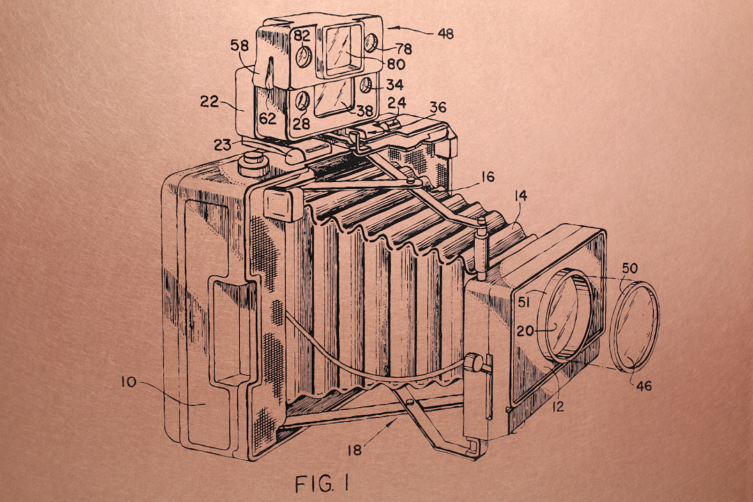 Inked & Screened Metal Patent Prints