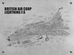 British Air Corp Lightning F.6