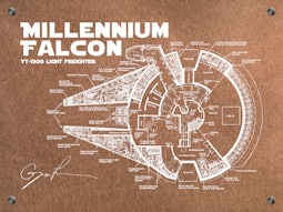 Star Wars Millenium Falcon - Bluepring