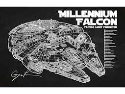Star Wars - Millennium Falcon Cutaway 
