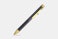 TTi-108 Titanium Bolt-Action Pen - Black & Gold (+$100)
