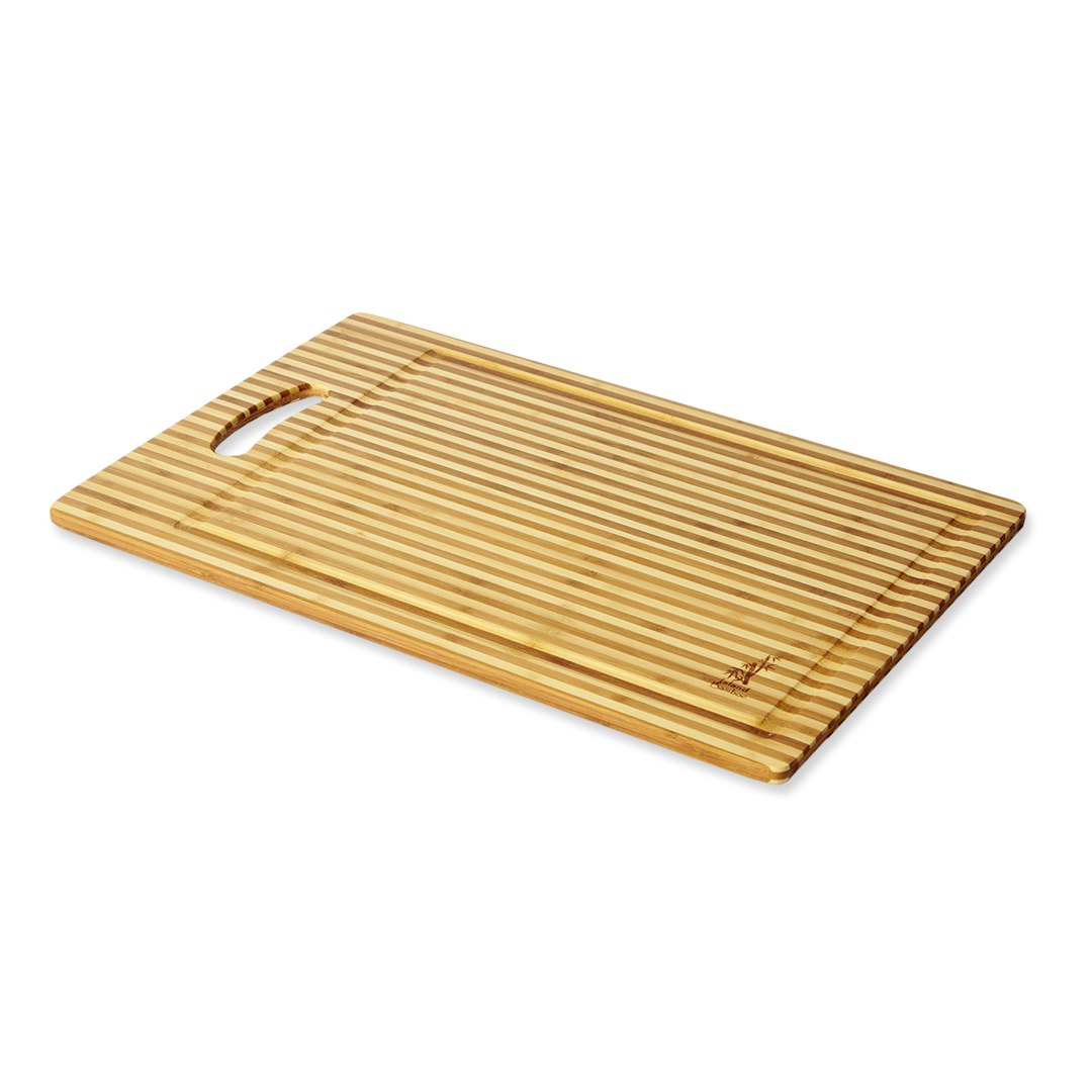 island bamboo cutting board