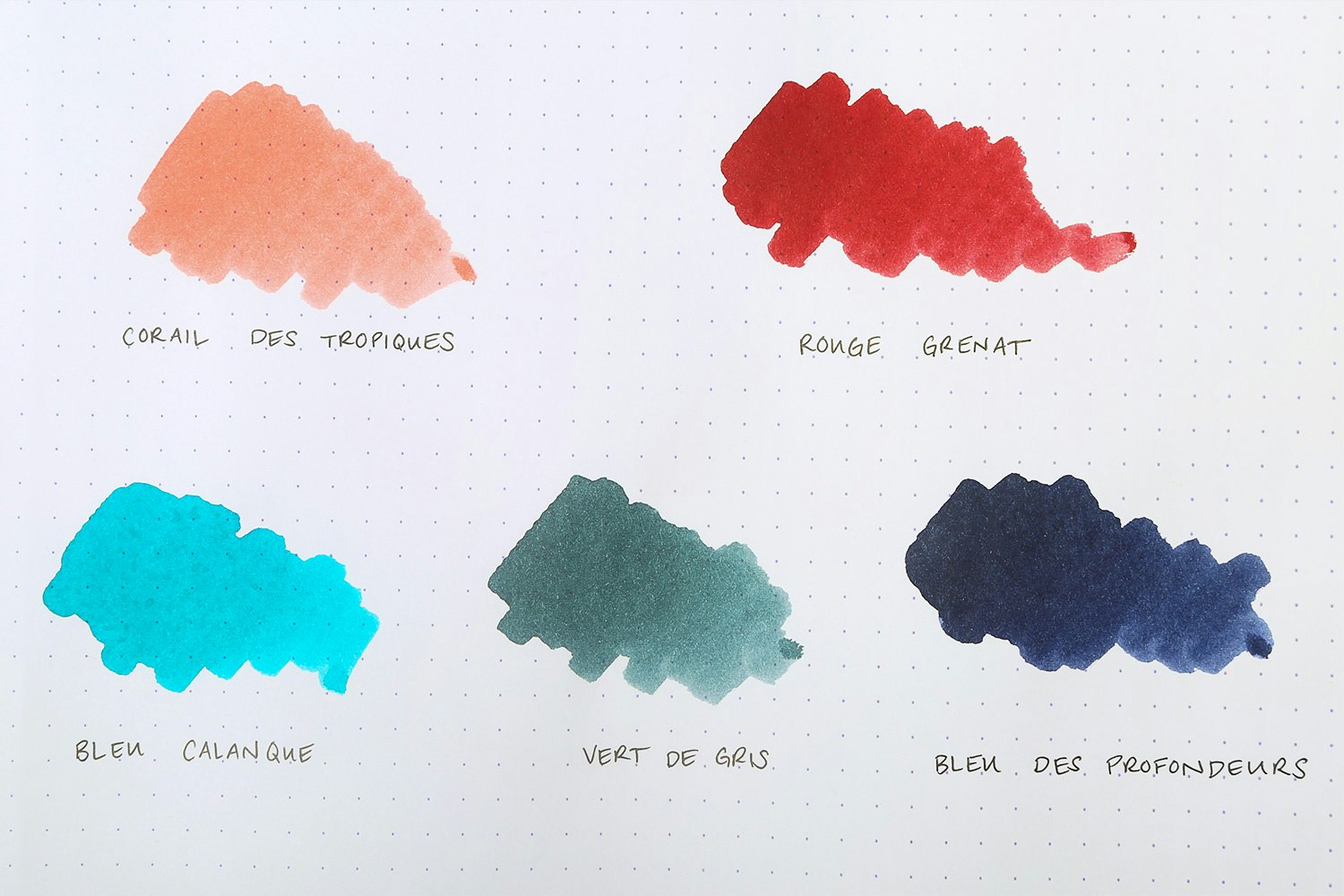 J. Herbin 10ml Bottled Inks (5-Pack)