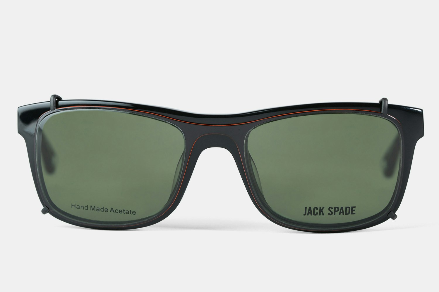 Jack Spade Walters Eyeglasses w/ ClipOn Shades Eyewear Eyeglasses