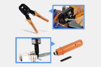 Jakemy 17-in-1 Network Repair Kit & Soldering Iron