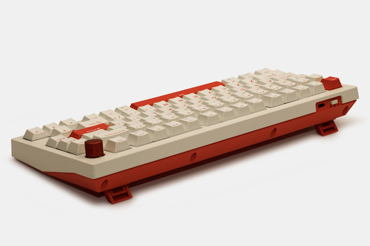 JamesDonkey A3 Beige Gasket Mechanical Keyboard