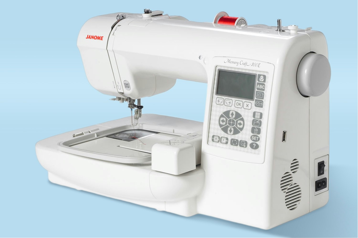 Janome 200E Embroidery Machine Price & Reviews Drop