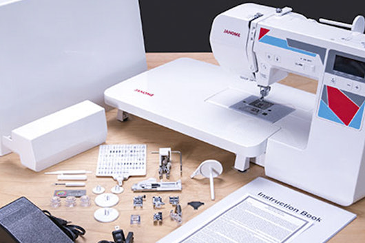 Janome MOD-100Q with Quilting Bundle
