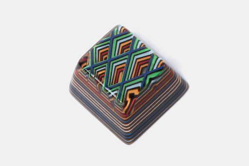 Jelly Key Artifact Series: Lozenge Valleys Keycap