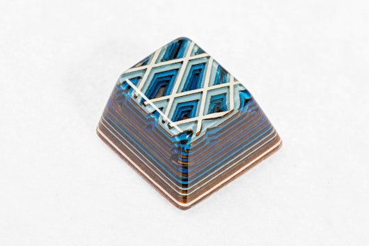 Jelly Key Artifact Series: Lozenge Valleys Keycap