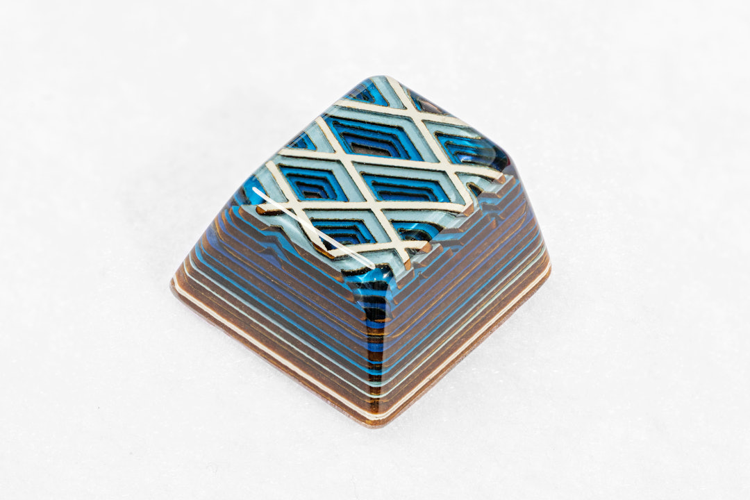 Jelly Key Artifact Series: Lozenge Valleys Keycap