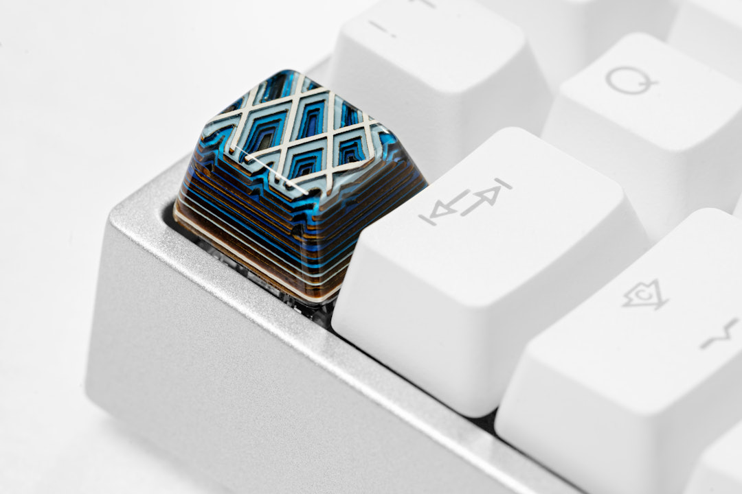 Jelly Key Artifact Series: Lozenge Valleys Keycap