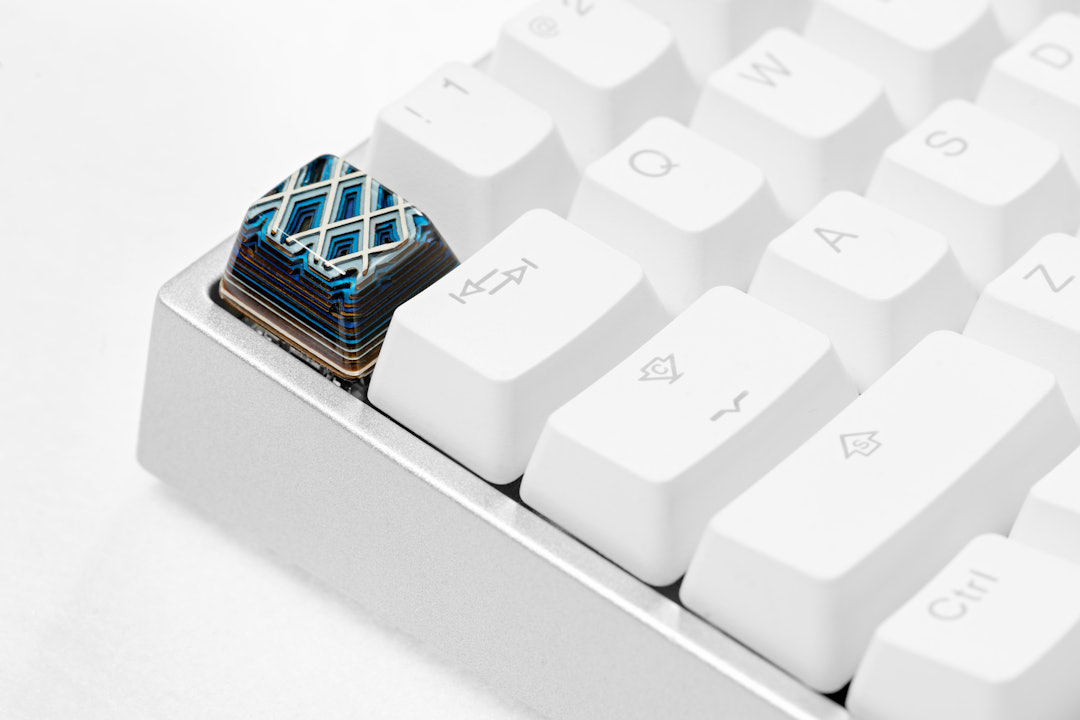 Jelly Key Artifact Series: Lozenge Valleys Keycap