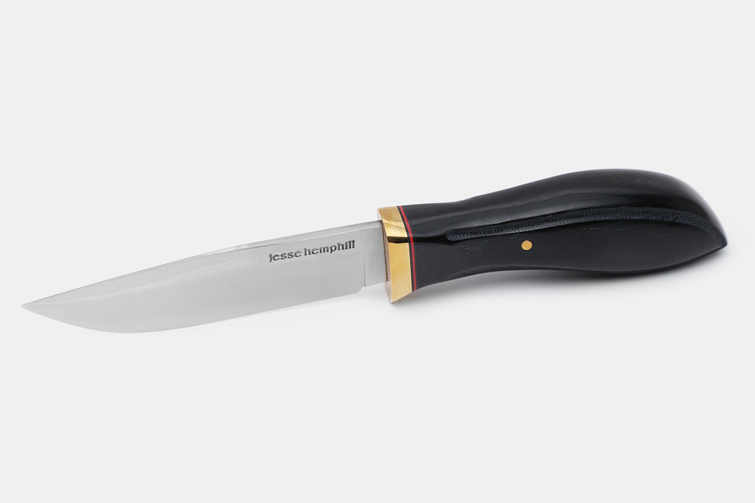 Jesse Hemphill Town Creek Fixed Blade Knife w/ A2