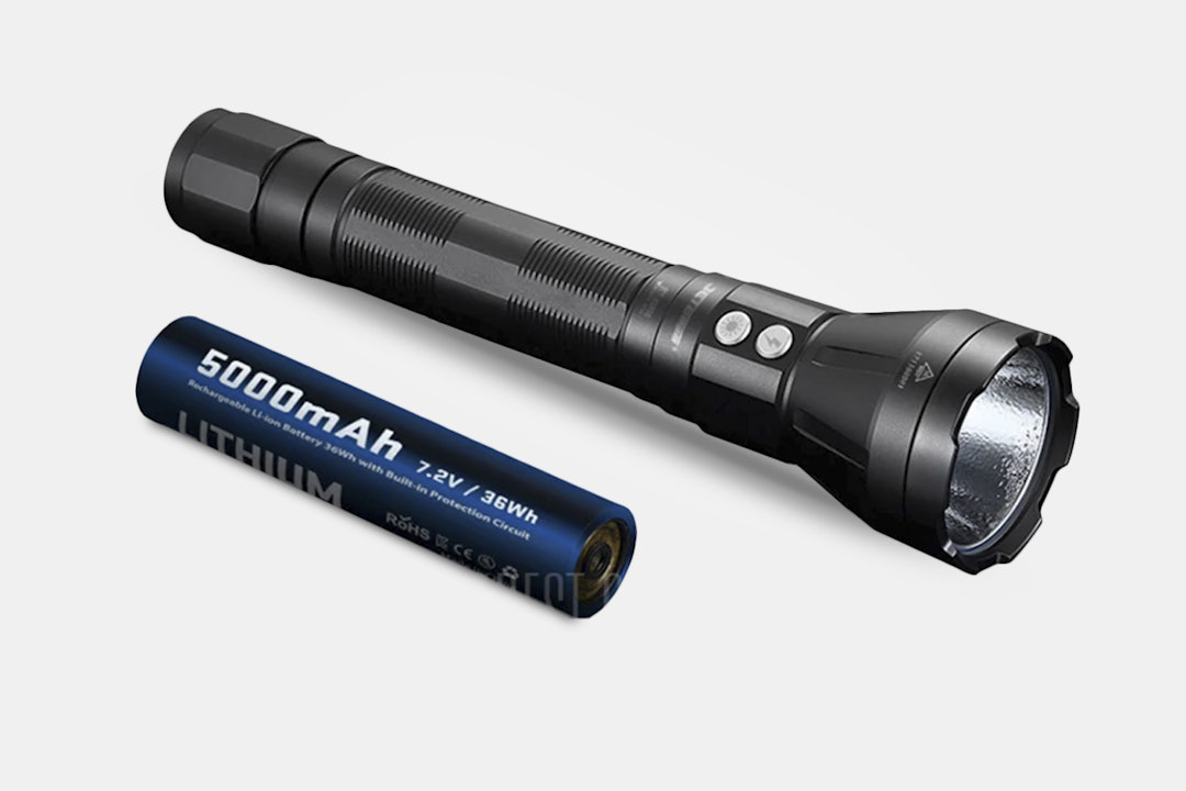 JETBeam SSR50 3,650-Lumen USB Flashlight