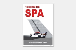 Spa 100Km 1982 Poster