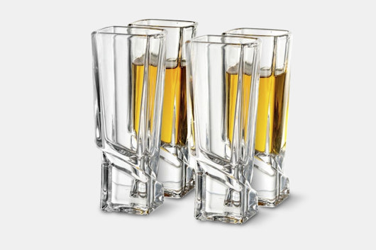 JoyJolt Carre Whiskey Glasses (Set of 2)