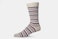 Stripe Sock - Brown