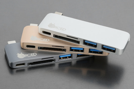 Juiced USB-C 12" MacBook 5 in 1 Adapter V2
