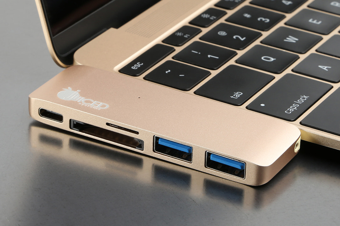 Juiced USB-C 12" MacBook 5 in 1 Adapter V2