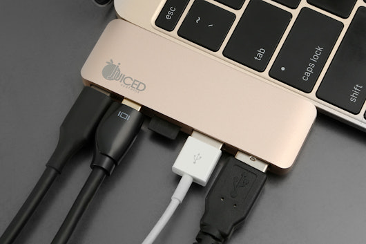 Juiced USB-C 12" Macbook 5-in-1 Display Adapter