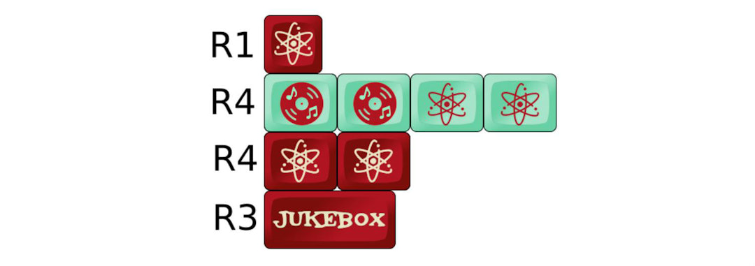 Jukebox SA Custom Keycap Set