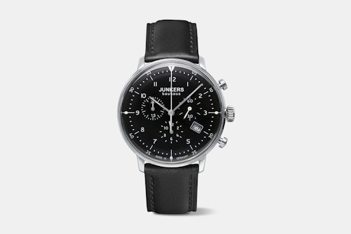 Junkers Bauhaus Chronograph 6086 Quartz Watch